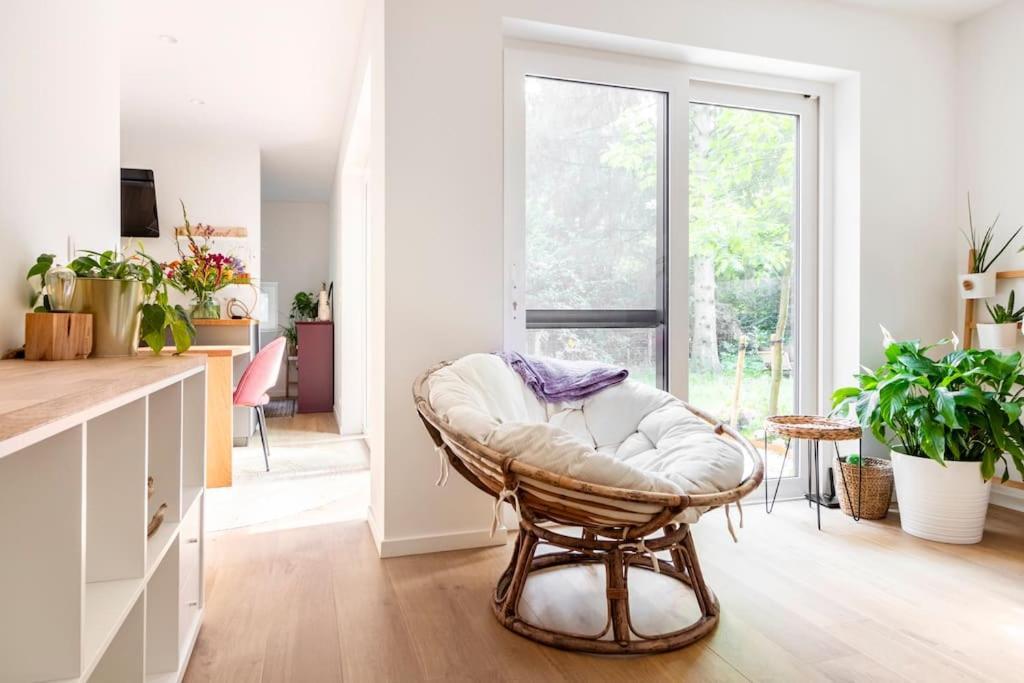 Luxe-Avontuur In Een Romantische Cabin In Het Bos Stekene Exterior foto